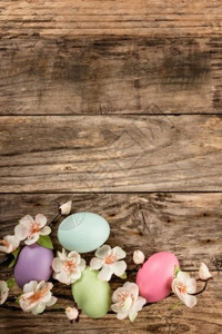 最佳花东面鸡蛋背景复活节图片