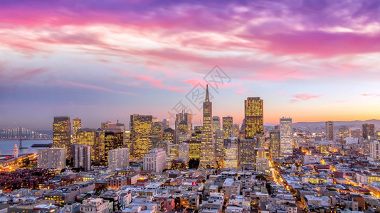 美国旧金山摩天大楼图片