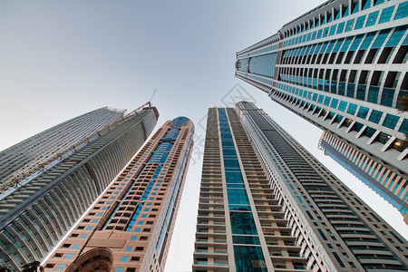 旅行地标雄伟阿联酋拉伯合长国迪拜市下城大型现代建筑阿联酋图片