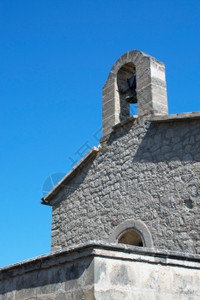 宗教塔2015年7月4日西班牙巴利阿里群岛马洛卡米拉尔修道院中世纪野营和贝蒂2015年7月4日夏天图片