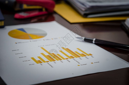 技术商业金融会计统和分析研究概念商业金融统计管理公司的图片