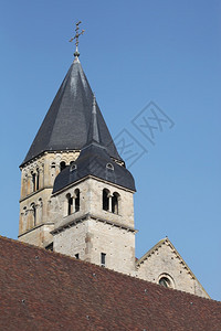 法国伯根迪的克莱尼修道院遗产外部的拱图片