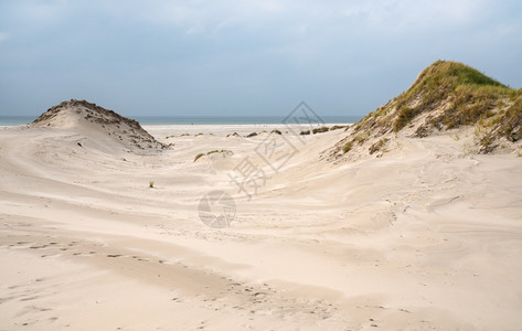 阿姆鲁景观生物圈德国北弗里西亚Amrum海岸线的滩图片