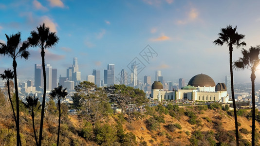 约建筑学拉美国加利福尼亚州洛杉矶市中心天线城风景图片