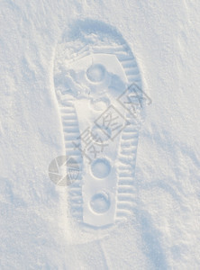 打印积雪足迹图像旅行人类图片