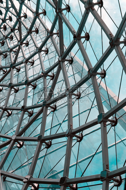 现代玻璃建筑结构详细图象SM工业的高梁图片