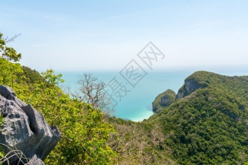 自然旅行Angthong海洋公园泰国苏拉塔尼市KohSamui海岸图片