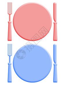 服务艺术绘画男女用餐时间图片