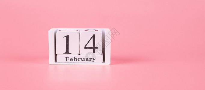 2月14日关于粉红色背景爱情婚礼浪漫主义和情人节假日快乐概念的历美丽礼物婚姻图片