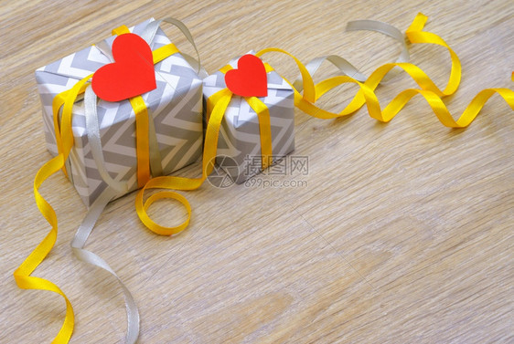 浪漫手工礼品爱心节日套餐礼品包装手工浪漫的一种图片