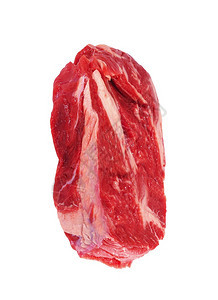 蛋白质饮食工作室色背景上孤立的原肉类图片