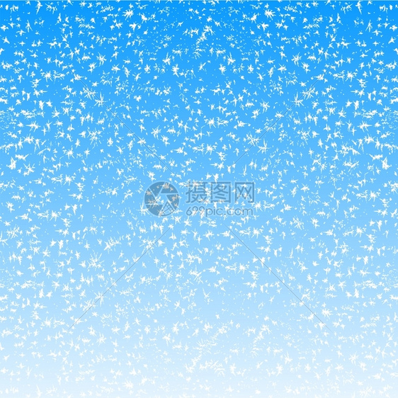 假期带有雪花的圣诞背景摘要矢量插图冷若冰霜冬季图片