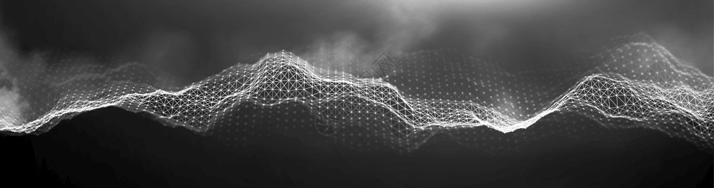 电磁音乐抽象背景蓝色音乐均衡器显示带有音乐波的声背景均衡器音乐抽象背景蓝色音乐均衡器背景均衡器概念未来派数据图片