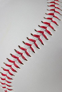 棒球底细节检查联盟玩皮革图片