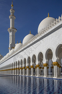 目标财富旅行阿布扎比谢赫耶德清真寺高清图片