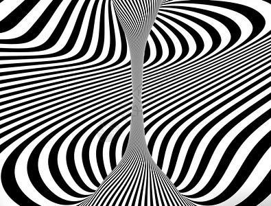 黑色和白面纸木炭的抽象螺旋循环活动形象的移图片
