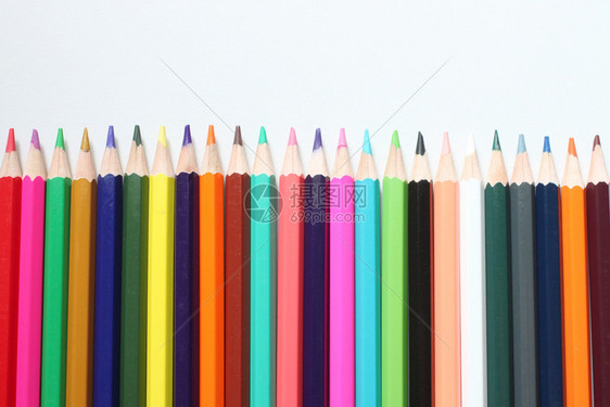 用品彩色铅笔图片