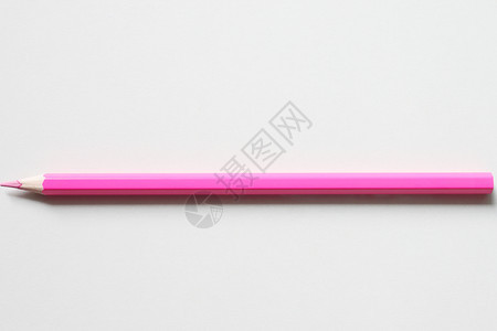 一支粉色铅笔图片