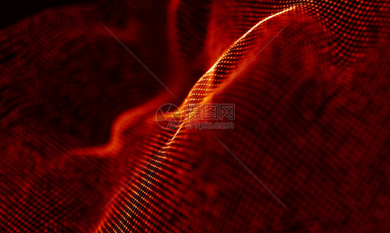线条圆圈黑暗的摘要色几何背景连接结构科学背景未来技术HUD元素连接点和线大数据和商业抽象红色几何背景连接结构科学背景未来技图片