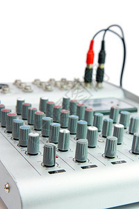 控制小型音响搅拌机控制器与附加插件隔离随的旋钮歌曲图片
