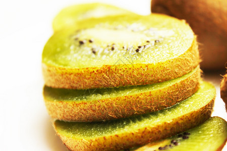 目的新鲜和健康kiwi水果成分可口多汁的图片