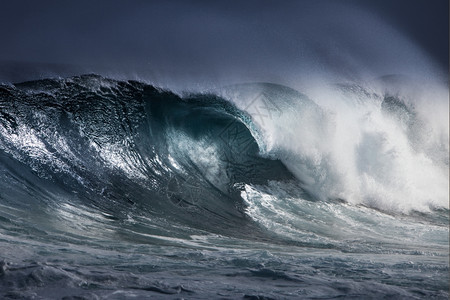 海洋波浪自然边缘捕获图片