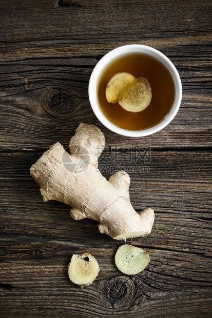 金姜茶香料棕色的关心图片