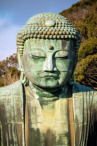 阿米达旅游日本小户寺木浦的著名大佛铜雕像即宰津Daibutsu寺庙图片