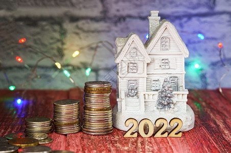 收入假期钱新房子作为礼物20年新和圣诞节假期钱年新和圣诞节假期自由职业者经济图片