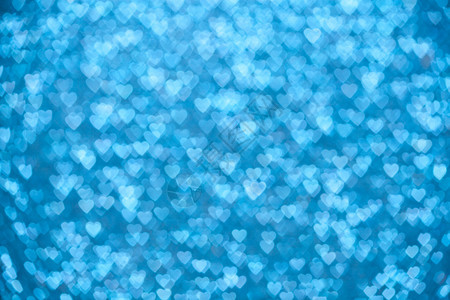 散焦蓝闪电概念无焦点的光明之心浪漫背景瓦伦蒂纳人日圣诞节诺维科夫图片