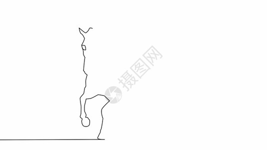 有角的连续装饰品独角兽设计的自画简单动独角兽设计的简单动画图片