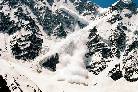 冬季雪山雪景风光图片