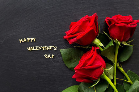 手圣华伦天人节的情快乐和明亮红玫瑰元素浪漫的英石图片