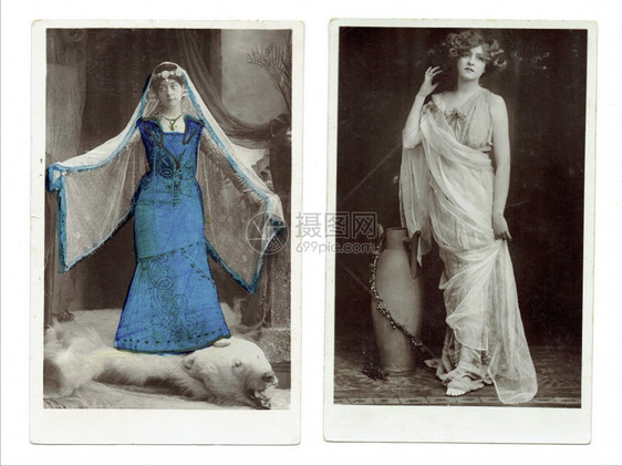 陈年模型照片二手古董1902世纪明信片伦敦英国图片