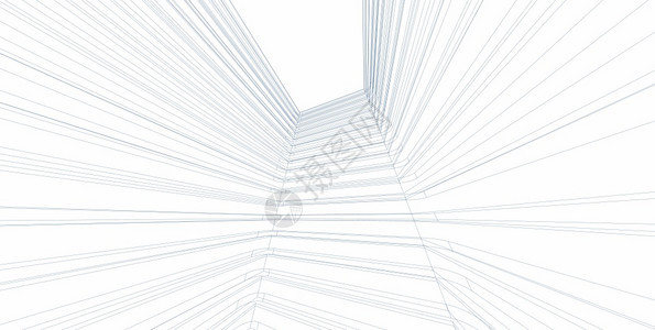 外部的住宅绘画3d图解现代城市建筑抽象背景设计3D图解架构建设透视直线三维图解建筑结构图片