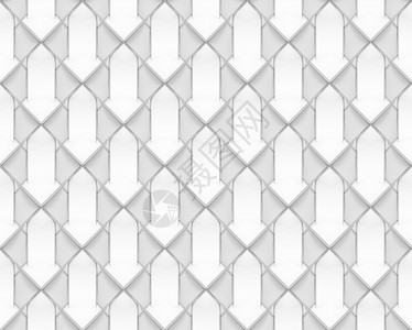 装饰风格现代的3d使无缝白色几何网格图案用于壁纸设计网页背景的瓷砖纹理无缝图片