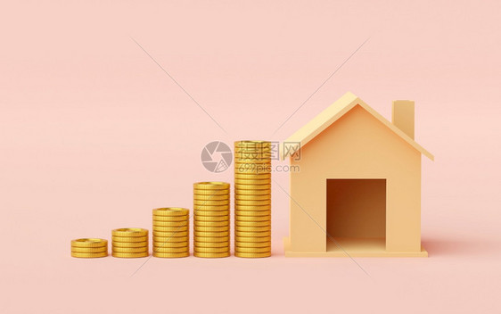 兴趣市场财产投资和住房抵押贷款金融概念三个插图3象征图片