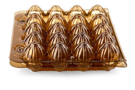 空的杂货鹌鹑蛋空塑料容器鹌鹑蛋的空塑料容器贝壳图片