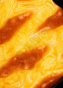 面团黄色干酪蛋糕胖的条纹图片