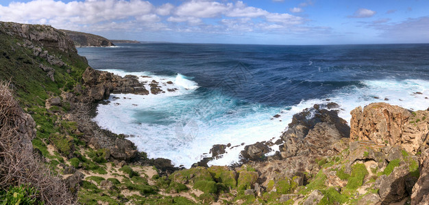 袋鼠悬崖户外Kangaroo岛FlindersChase公园全海岸风景图片