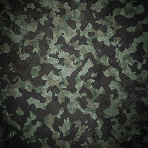 战斗伪装绿色Grunge军事迷彩林地背景设计图片