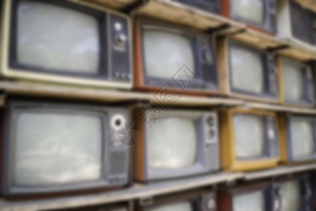 有质感的零售模拟古旧电视时装风格背景股票照片图片