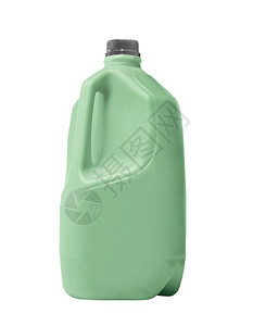 洁净洗涤空白的在色背景上隔离的清洁用品塑料瓶白底隔绝图片