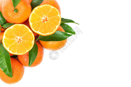 新鲜的橙子图片