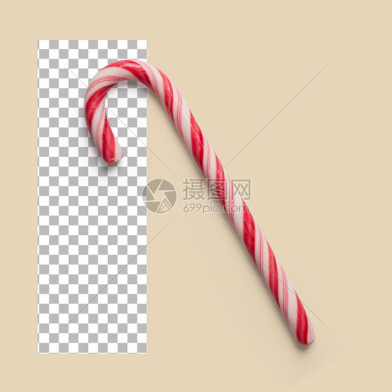 为了螺旋圣诞礼物糖果有条纹的图片