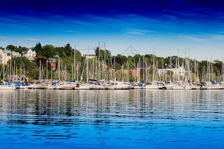 高清奥斯陆游艇俱乐部城市背景hd奥斯陆游艇俱乐部城市背景明亮的方向图片