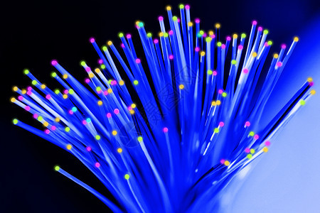 金属丝纤维互联网Fiber光纤网络电缆关闭图片