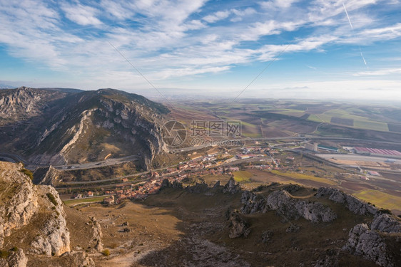 峡谷山区地貌图片