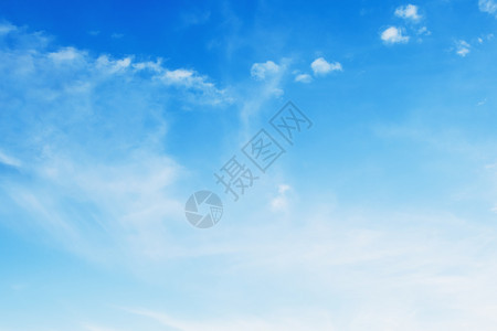 天气场景太阳蓝色天空背景的白云图片