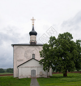 历史的传统俄罗斯弗拉基米尔地区德克沙的鲍里斯和格莱布教堂152年由尤里多尔戈鲁基创立图片
